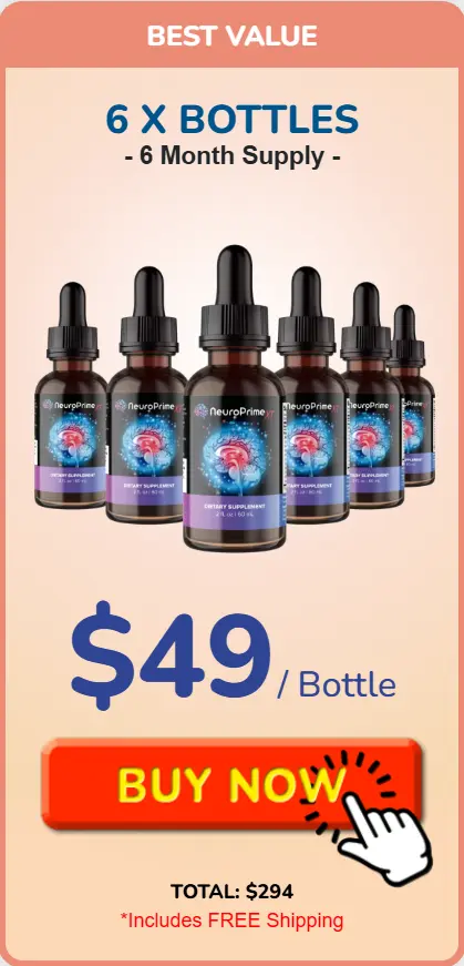 NeuroPrime - 6 Bottle